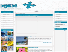 Tablet Screenshot of legpuzzels.net